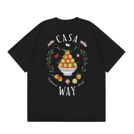 Casa Way Black T Shirt