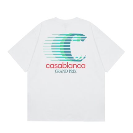 Casablanca Grand Prix White T Shirt