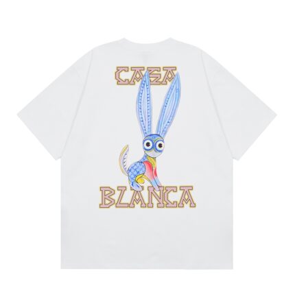 Casablanca Rabbit White T Shirt