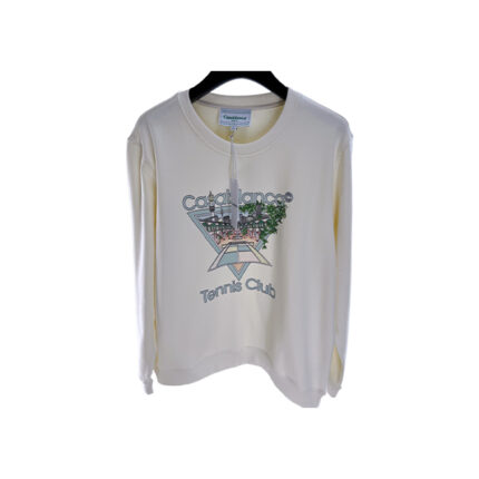 Tennis Club Icon Printed Sweatshirt